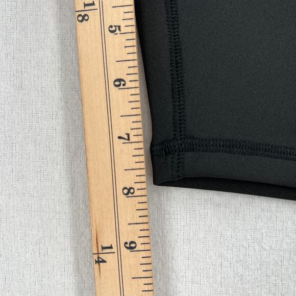 HERVE LEGER Logo Bike Shorts Womens Small Black White High Rise Stretch NWT - Picture 16 of 16